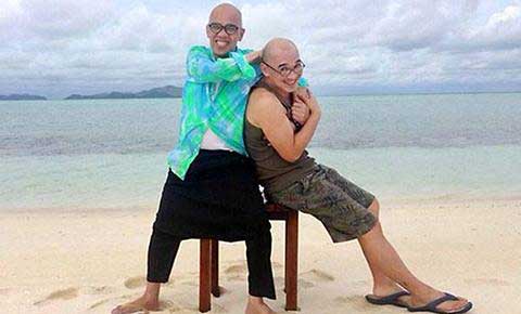 Boy Abunda and Bong Quintana